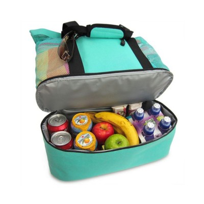 Promotion Mesh Tote Insulated Beach Cooler Bag