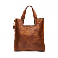 Vintage Full Grain Leather Tote Bag Women Handbag Designer Handbag